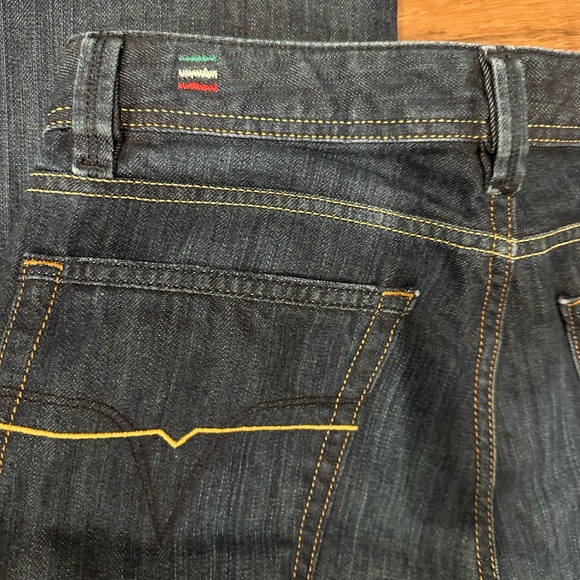 Men’s Vintage Diesel Levan Dark Blue Jeans- made in Italy! Beautiful condition - Picture 6 of 7